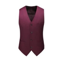 Royal Blue Vest Waistcoat Men's Brand New Slim-Fit V Neck Dress Vests Mens Formal Business Wedding Tuxedo Chaleco Hombre 6xl