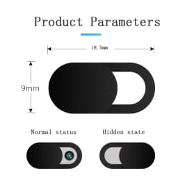 100/20/10/5/1pcs Sliding Webcam Cover Laptop Camera Cover Slider Phone Antispy For iPad Macbook Tablet Lenses Privacy Sticker