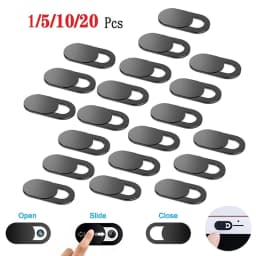100/20/10/5/1pcs Sliding Webcam Cover Laptop Camera Cover Slider Phone Antispy For iPad Macbook Tablet Lenses Privacy Sticker