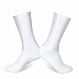 2027 New Socks Aero Anti Slip Silicone Summer Whiteline Cycling Socks Men Bicycle Sport Running Bike Socks Calcetines Ciclismo