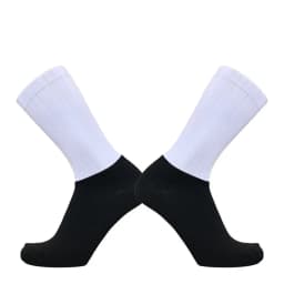 2027 New Socks Aero Anti Slip Silicone Summer Whiteline Cycling Socks Men Bicycle Sport Running Bike Socks Calcetines Ciclismo