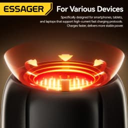 Essager 2-in-1 Type-C Portable Mini Cigarette Lighter with Air Blowing Function Outdoor Safety USB-C Adapter