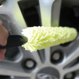 29cm Sponge Brush Motorcycle Wheel Rims Washer Car Hubcaps Wash Auto Cleaning Tool With Handle Bicycle Dirt Pit Bike Accessories