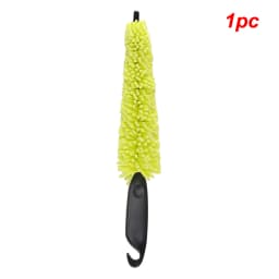 29cm Sponge Brush Motorcycle Wheel Rims Washer Car Hubcaps Wash Auto Cleaning Tool With Handle Bicycle Dirt Pit Bike Accessories
