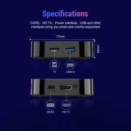 2026 New Smart TV Box T1+ RK3518 Android 16 WiFi 6 BT 5.4 Dual UI Interface 8K Ultra HD 8GB RAM 128GB ROM Smart Media Player