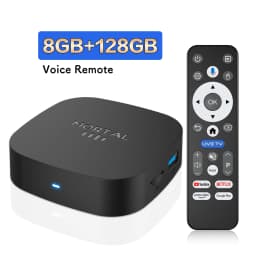 2026 New Smart TV Box T1+ RK3518 Android 16 WiFi 6 BT 5.4 Dual UI Interface 8K Ultra HD 8GB RAM 128GB ROM Smart Media Player