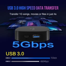 2026 New Smart TV Box T1+ RK3518 Android 16 WiFi 6 BT 5.4 Dual UI Interface 8K Ultra HD 8GB RAM 128GB ROM Smart Media Player
