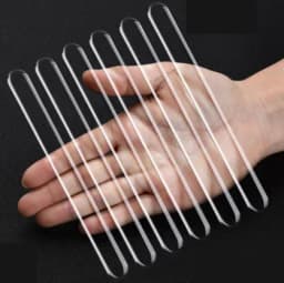 Car Door Edge Transparent Anti Scratch Protection Strips Bumper Scuff Plate Bar Rearview Mirror Anti-collision Protector Sticker