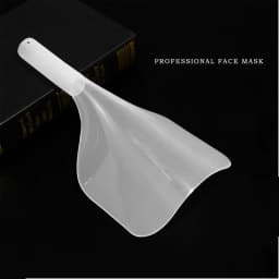 Barber Clear Plastic Hairspray Face Shield Hair Cut Pads Hair Salon Hairdressing Water Proof Spray Shields for Face Eyes Protect