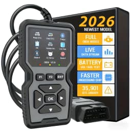 V519 Professional Obd2 Scanner - Usb-Powered Automotive Diagnostic Tool with Real-Time Data Stream, Full-Featured Obd Ii Testing (I/M Ready, Bod2/Eobd), Clears Engine Fault Lights, Reads/Erases Codes for Most Vehicles, Automotive Maintenance, Ergonomic Design, Durable Plastic Casing
