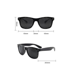 Men And Women Improving Vision Anti Myopia Astigmatism Glasses With Holes For Correcting Fatigue Pinhole Glasses