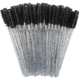 Disposable Crystal Eyelashes Brush Comb 50Pcs Eye Lashes Extension Mascara Wands Makeup Professional Makeup Beauty Tool