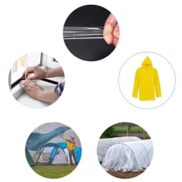 10M Greenhouse Film Repair Tape Agriculture Film Repair Tape UV Resistant Transparent Garden Orchard Greenhouse Protect Tools