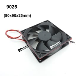 4010 12025 8010 30mm DC 5V 12V 24V Cooling Fan Brushless Motor Case Quiet 40MM 50MM 60MM 70MM 80MM 90MM 120MM for 3D Print 2PIN