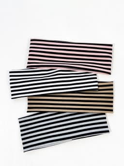 4Pcs Simple Fashion Women Solid Color Elastic HairBands Cute Wash Face Make-up Hair Band Vintage Sports Running Yoga Headbands