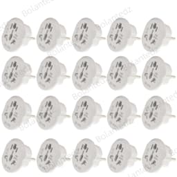Korea EU Plug Adapter 16A 250V Travel Adapter Converter 2 Round Socket High Quality Universal AU US UK CN To EU KR Wall Socket