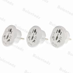 Korea EU Plug Adapter 16A 250V Travel Adapter Converter 2 Round Socket High Quality Universal AU US UK CN To EU KR Wall Socket
