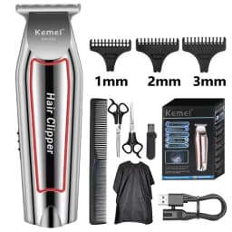 Kemei Professional Hair Trimmer Electric Beard Trimmer For Men Hair Clipper Hair Cutter Machine Haircut Grooming Kit KM-032