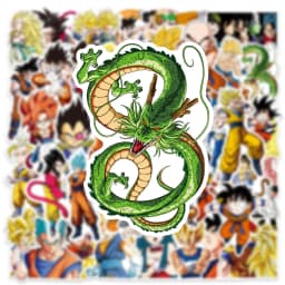 10/30/50pcs Classic Japan Anime Dragon Ball Stickers Kids Decals Toy DIY Laptop Water Bottle Phone Cool Cartoon Son Goku Sticker