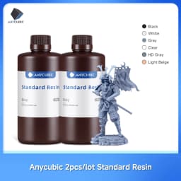 ANYCUBIC UV Resin for 3D Printer Liquid Photopolymer 405nm Standard Resin 3D Printer Printing Materials For LCD Photon Mono