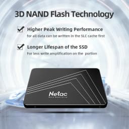 Netac SSD 2tb 128gb 256gb SSD SATA SATA3 HDD SSD Disk Hard Drive Internal Solid State Drives for Computer PC Laptop