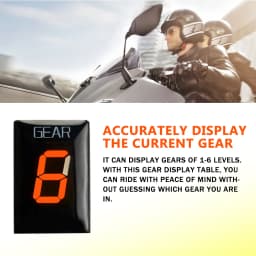 Motorcycle Gear Display Indicator For Yamaha XJ6 FZ6 FZ8 R1 R6 FZ400 FZS XJR400 FZ1 MT01 MT-03 FZ8 FZ16 fjr1300 xjr 1300 Xvs950A