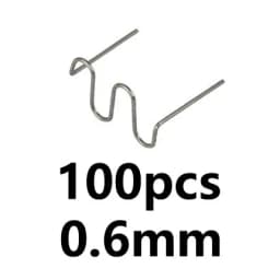 100-600Pcs Auto Plastic Repair Welding Nails Car Bumper Repair Welded Stud Precut Wave Nails Machine Welding Hot Stapler