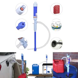 Liquid Oil Transfer Pump Water Pump Powered Electric Outdoor Car Vehicle Fuel Gas Transfer Suction Pumps Liquid Transfer Oil