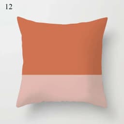 Brown Series Modern Simple INS Pillowcase Square Sofa Pillow Cover Striped Lattice Cushion 45*45cm