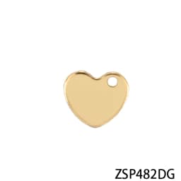 Good polishing golden color Customized Laser engraving logo Tags stainless steel Labels jewelry Tab parts accessories