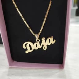 Box Chain Custom Jewelry Personalized Name Pendant Necklace Handmade Detachable Cursive Nameplate Choker Women Men Christmas