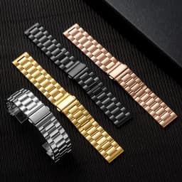 Metal Strap For Samsung Galaxy Watch 7/6/5/4/3/5 Pro Gear S3 44mm 40mm 45mm 4 6 Classic 42mm 46mm 43mm 47mm Stainless Steel Band