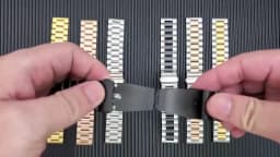 Metal Strap For Samsung Galaxy Watch 7/6/5/4/3/5 Pro Gear S3 44mm 40mm 45mm 4 6 Classic 42mm 46mm 43mm 47mm Stainless Steel Band