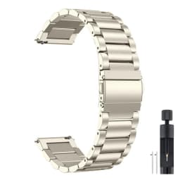 Metal Strap For Samsung Galaxy Watch 7/6/5/4/3/5 Pro Gear S3 44mm 40mm 45mm 4 6 Classic 42mm 46mm 43mm 47mm Stainless Steel Band
