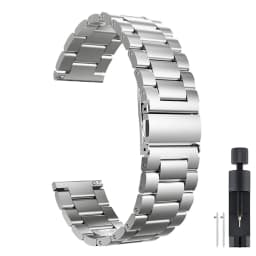 Metal Strap For Samsung Galaxy Watch 7/6/5/4/3/5 Pro Gear S3 44mm 40mm 45mm 4 6 Classic 42mm 46mm 43mm 47mm Stainless Steel Band