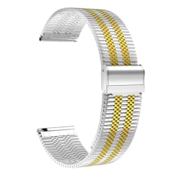 Metal Strap For Samsung Galaxy Watch 7/6/5/4/3/5 Pro Gear S3 44mm 40mm 45mm 4 6 Classic 42mm 46mm 43mm 47mm Stainless Steel Band
