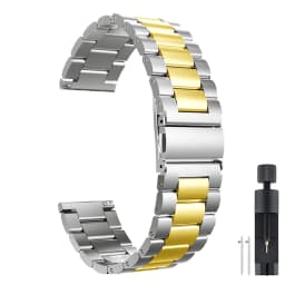 Metal Strap For Samsung Galaxy Watch 7/6/5/4/3/5 Pro Gear S3 44mm 40mm 45mm 4 6 Classic 42mm 46mm 43mm 47mm Stainless Steel Band