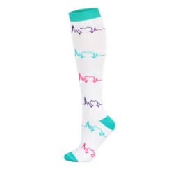 Cycling Compression Stockings Flying Pregnancy Swelling Sports Socks Men And Women Hiking Running Socks 20-30 MmHg