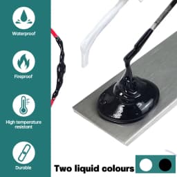Liquid Electrical Tape Waterproof Insulation Paste Quick-Drying Home Use Wire Cable Coat Repair Glue Fix Line Glue For Wires