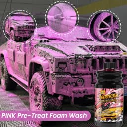 Pink Magic Foam Car Wash Shampoo Car High Concentration Sediment Pre-washed Off Wash Car Wash Soap Super Foam Cleaner X1 