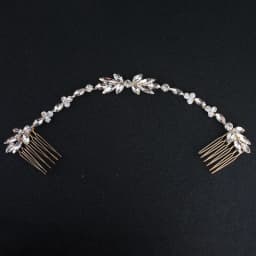 Classic Wedding Long Hair Combs Austrian Crystal Bendable Bride Hair Jewelry Accessories Women Hairpins Hairpieces