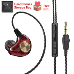 Extra Bass Headphones wired Earphone 3.5mm Earphones With Microphone Noodles Style наушники Sport Headset for Samsung