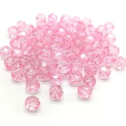 6/8/10/12mm Rondelle Faceted Acrylic Beads Loose Spacer Beads for Handmade DIY Necklace Bracelet Jewelry Making Wholesale