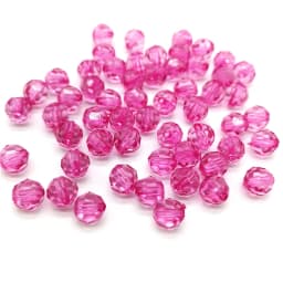 6/8/10/12mm Rondelle Faceted Acrylic Beads Loose Spacer Beads for Handmade DIY Necklace Bracelet Jewelry Making Wholesale