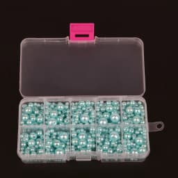 350Pcs 4mm-10mm Mixed Round Imitation ABS Pearl Beads Solid Color Loose Garment Beads for Clothing Decoration,Not Include Boxes