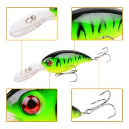 1Pcs Crank Fishing Lure Bait Wobbler 14g 10cm Minnow Isca Artificial Lures Crankbait Leurre De Bass Pike Trolling Pesca Tackle