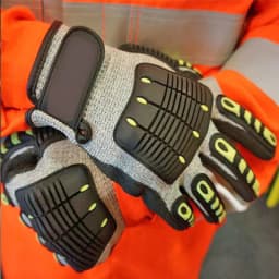 NMSafety Anti Vibration Safety Work Glove Shock Resistant Glove Anti Impact Mechanics Protective Work Gloves