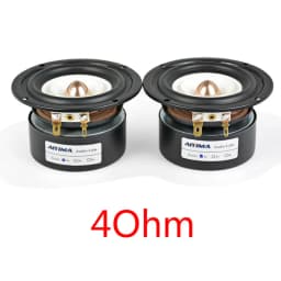 AIYIMA 2Pcs 3Inch Audio Portable Speakers 4 8 Ohm 15W Full Range Hifi Bass Speaker Altavoz Portatil Speaker DIY Home Theater
