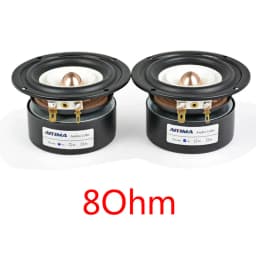 AIYIMA 2Pcs 3Inch Audio Portable Speakers 4 8 Ohm 15W Full Range Hifi Bass Speaker Altavoz Portatil Speaker DIY Home Theater