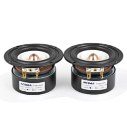 AIYIMA 2Pcs 3Inch Audio Portable Speakers 4 8 Ohm 15W Full Range Hifi Bass Speaker Altavoz Portatil Speaker DIY Home Theater